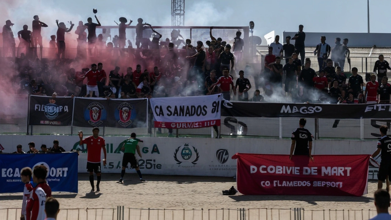 Protestos dos Adeptos do Leixões Contra Aquisição do Clube pelo Flamengo