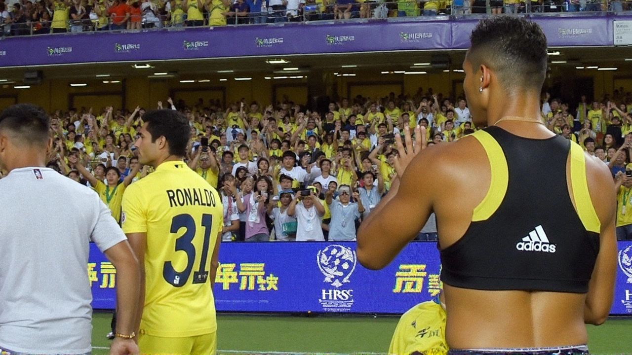 Cristiano Ronaldo tem recepção de herói em Hong Kong, onde Messi foi vaiado