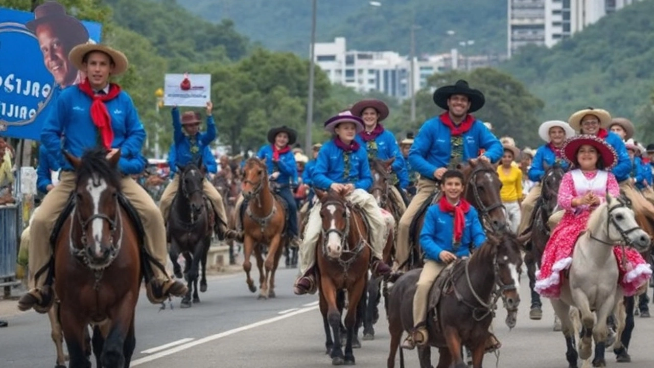 Desfile de 20 de Setembro ocorre no sábado em Porto Alegre