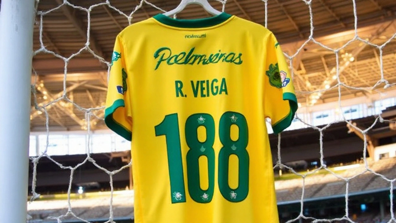 Raphael Veiga veste 188 e rompe seca de gols no 4 a 1 do Palmeiras sobre o Fortaleza